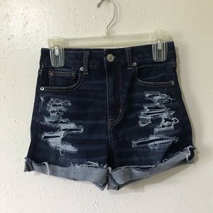 American Eagle curvy high waisted shorts